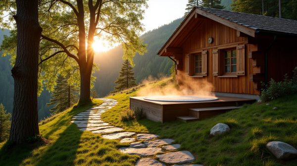 Réserver votre chalet avec jacuzzi pour un week-end détente vosges