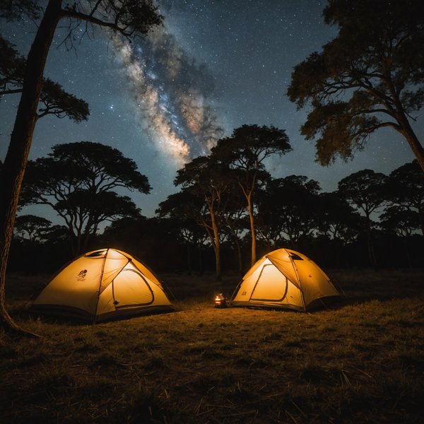 Quelles sont les meilleures techniques pour observer les insectes nocturnes en camping en région de savane?