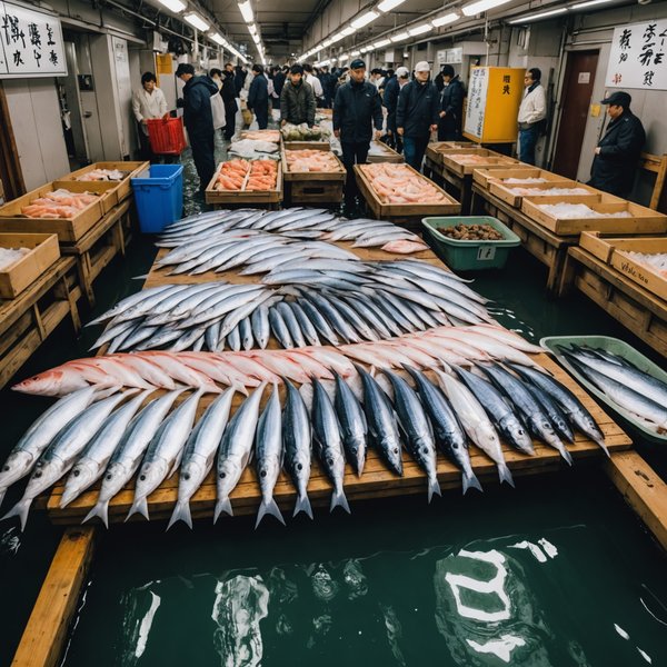 Comment organiser une visite des marchés aux poissons de Tsukiji à Tokyo, Japon?