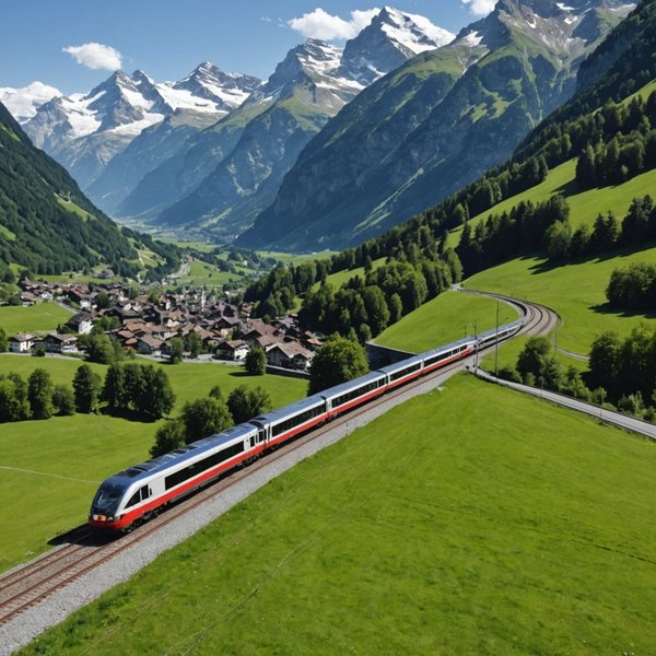 Quels sont les meilleurs itinéraires pour un voyage en train à travers la Suisse?