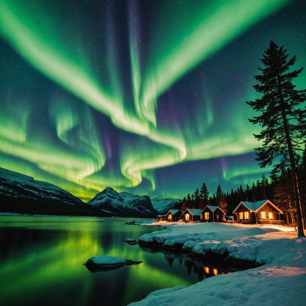 Où trouver les meilleures escapades pour des vacances d'observation des aurores boréales en Suède?