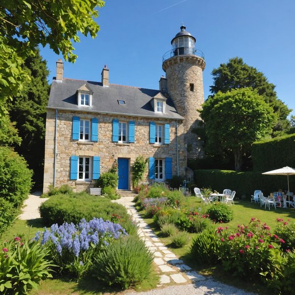 Où trouver une maison de vacances en Bretagne avec des cours de cuisine et des visites de phares?